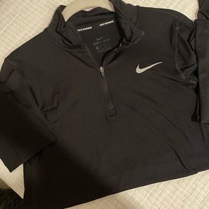 Nike fitted pullover jacket